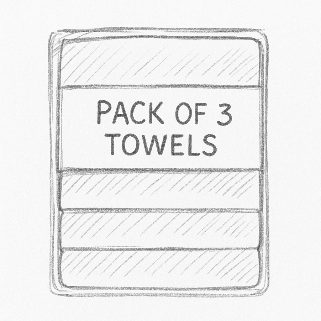 Square Cloth Pack of 3
